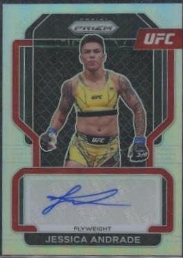 Jessica Andrade 2022 Panini Prizm UFC Signatures #31 Silver
