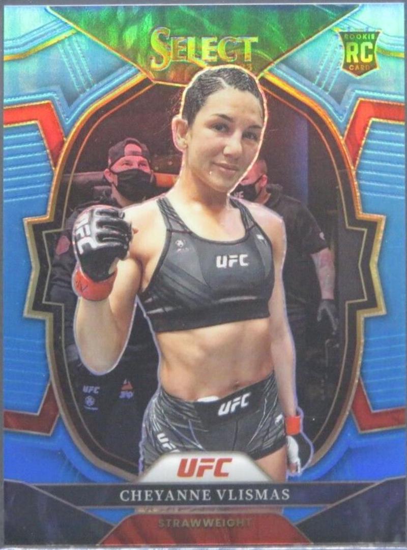 Cheyanne Vlismas 2023 Panini Select UFC Concourse #80 Light Blue