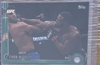 Tyron Woodley 2015 Topps UFC Chronicles Base #178 Silver