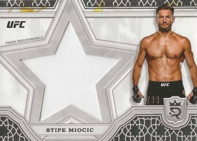 Stipe Miocic 2024 Topps Royalty UFC Star Relics #SRR-26 Green