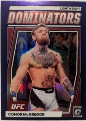 Conor McGregor 2023 Panini Donruss Optic UFC Dominators #4 Purple