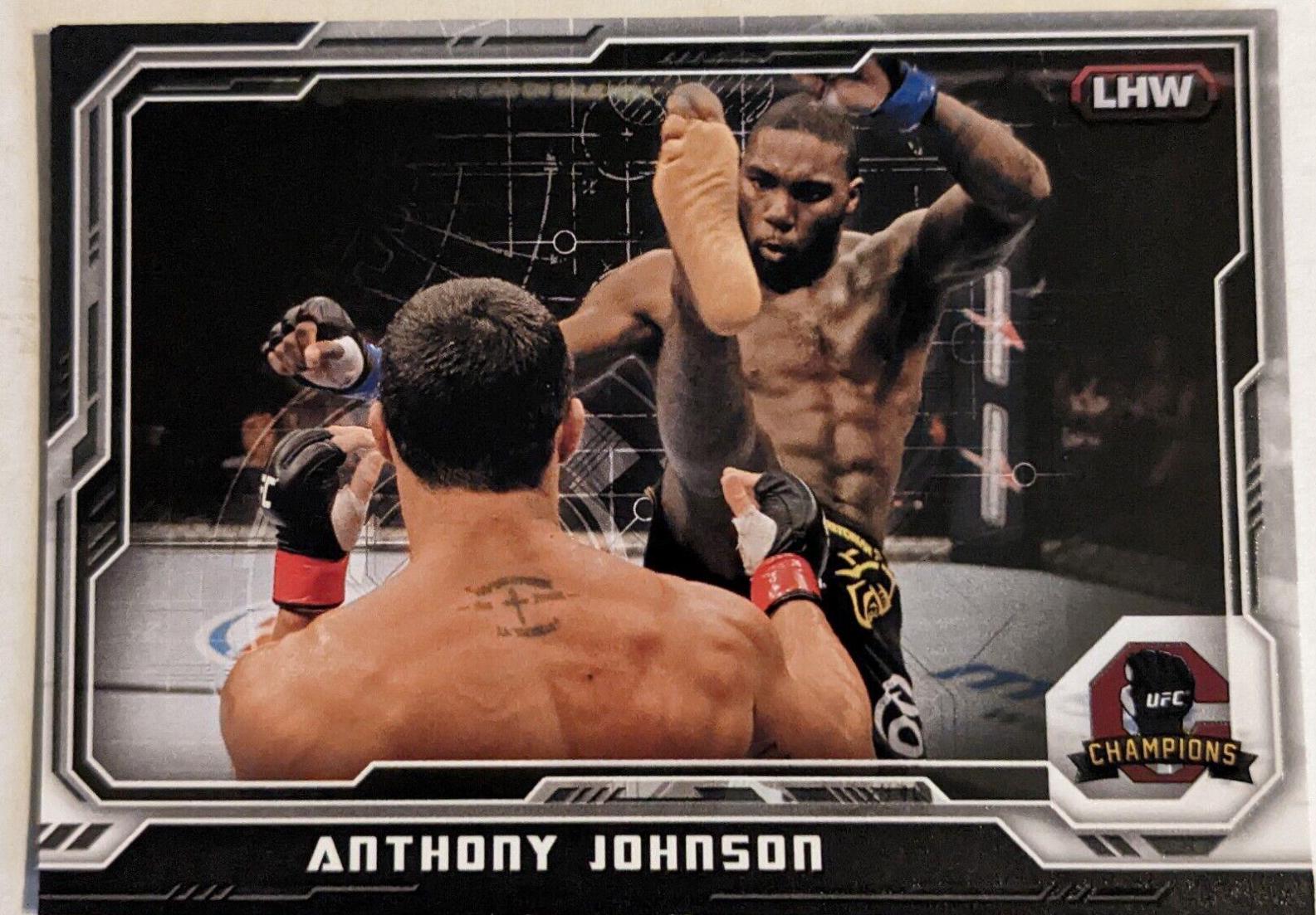 Anthony Johnson 2014 Topps UFC Champions Base #173 Black