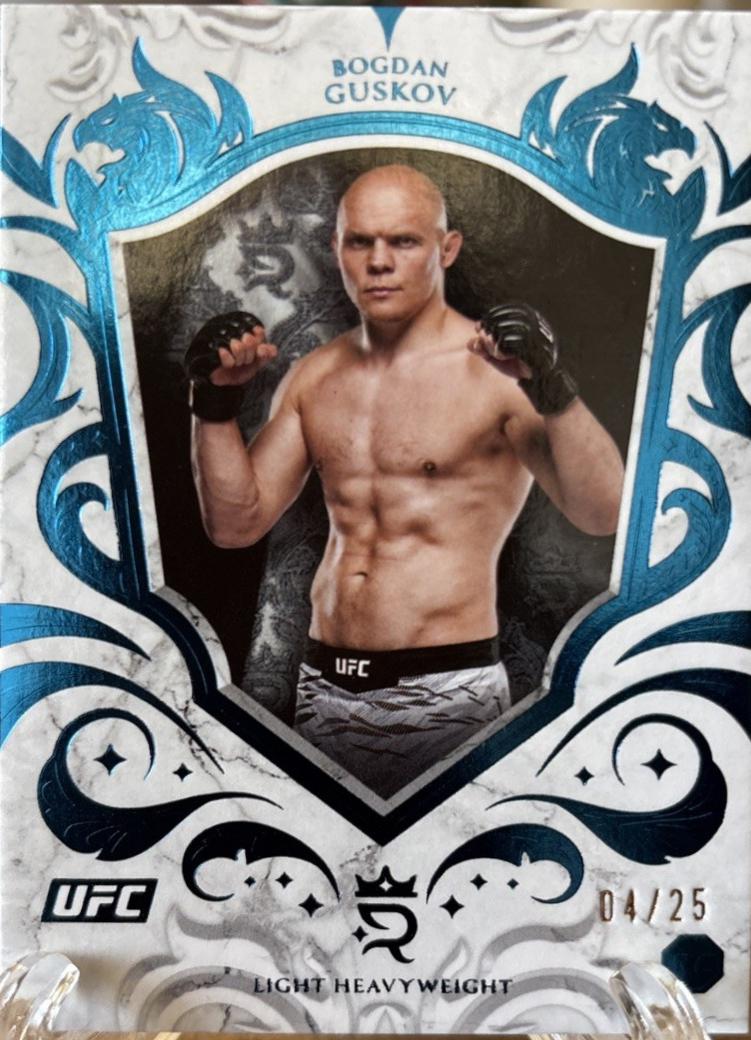Bogdan Guskov 2025 Topps Royalty UFC Base #41 Blue