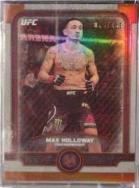 Max Holloway 2019 Topps UFC Museum Collection Base #7 Copper