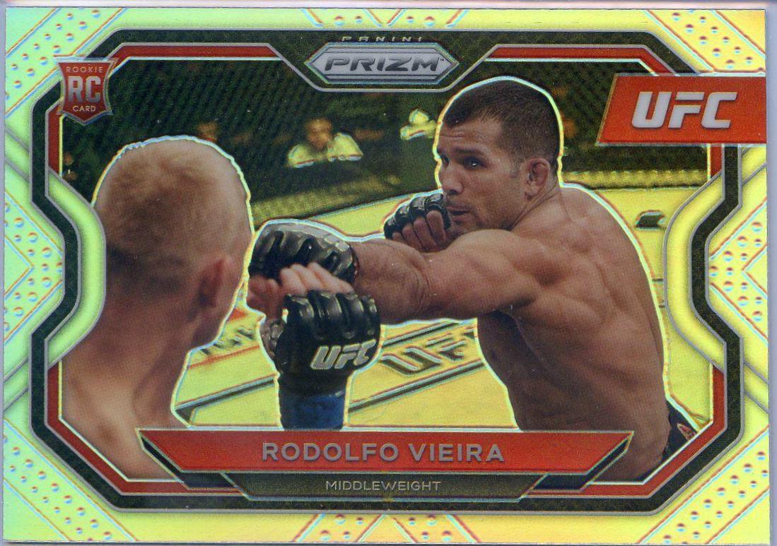 Rodolfo Vieira 2021 Panini Prizm UFC Base #107 Silver