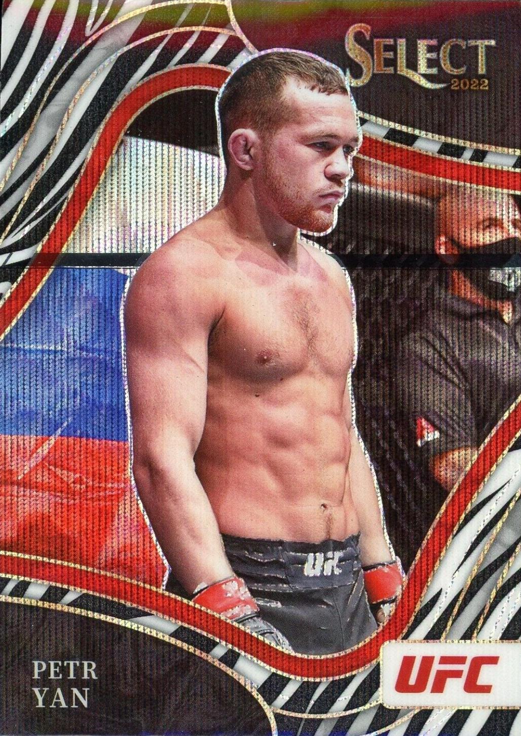 Petr Yan 2022 Panini Select UFC Octagonside #201 Zebra