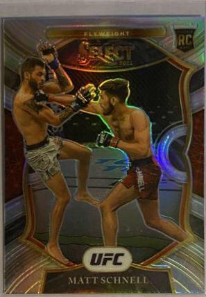 Matt Schnell 2021 Panini Select UFC Concourse #85 Silver