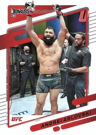 Andrei Arlovski 2022 Panini Donruss UFC Base #155 Gold
