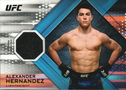 Alexander Hernandez 2019 Topps UFC Knockout Knockout Relics #KR-AH Blue