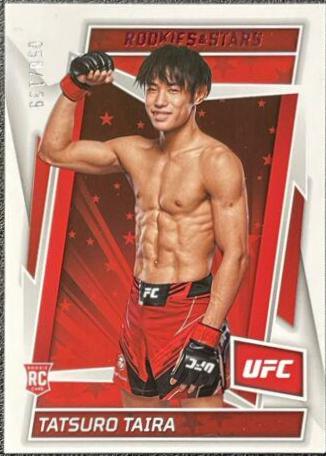 Tatsuro Taira 2023 Panini Chronicles UFC Base Rookies and Stars #183 Red