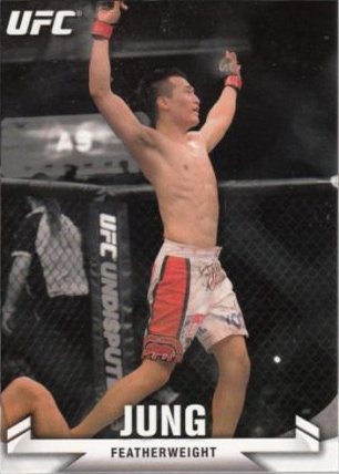 Chan Sung Jung 2013 Topps UFC Knockout Base #35 Red