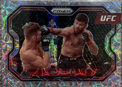 Jim Miller 2021 Panini Prizm UFC Base #160 Premium