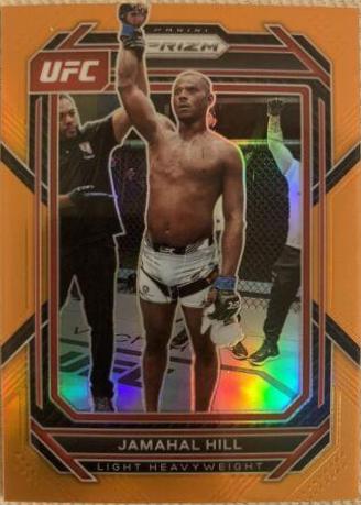 Jamahal Hill 2023 Panini Prizm UFC Base #119 Orange