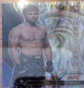 Bryce Mitchell 2022 Panini Select UFC Phenomenon #8 Black Flash