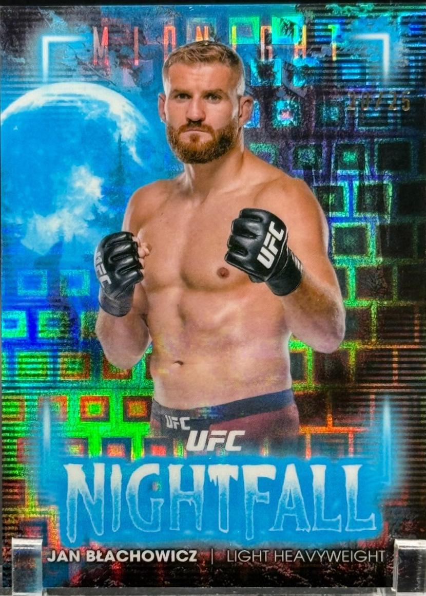 Jan Błachowicz 2025 Topps Midnight UFC Nightfall #NF-10 Moonrise