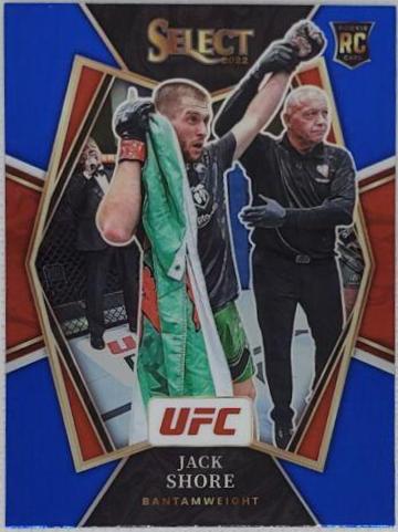 Jack Shore 2022 Panini Select UFC Premier Level #187 Blue