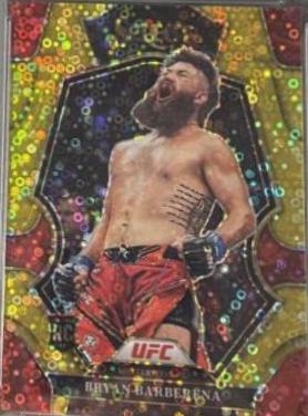 Bryan Barberena 2023 Panini Select UFC Octagonside #294 Gold Disco
