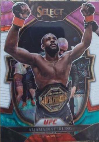 Aljamain Sterling 2023 Panini Select UFC Concourse #58 Tri Color