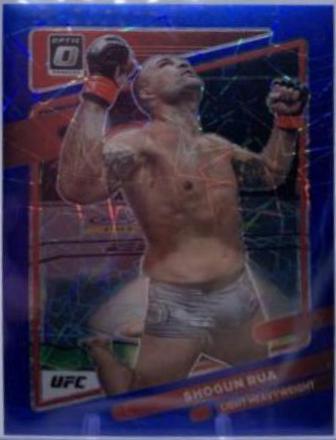Mauricio Rua 2022 Panini Donruss Optic UFC Base #13 Blue Velocity