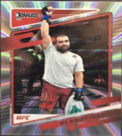 Blagoy Ivanov 2022 Panini Donruss UFC Base #196 Silver
