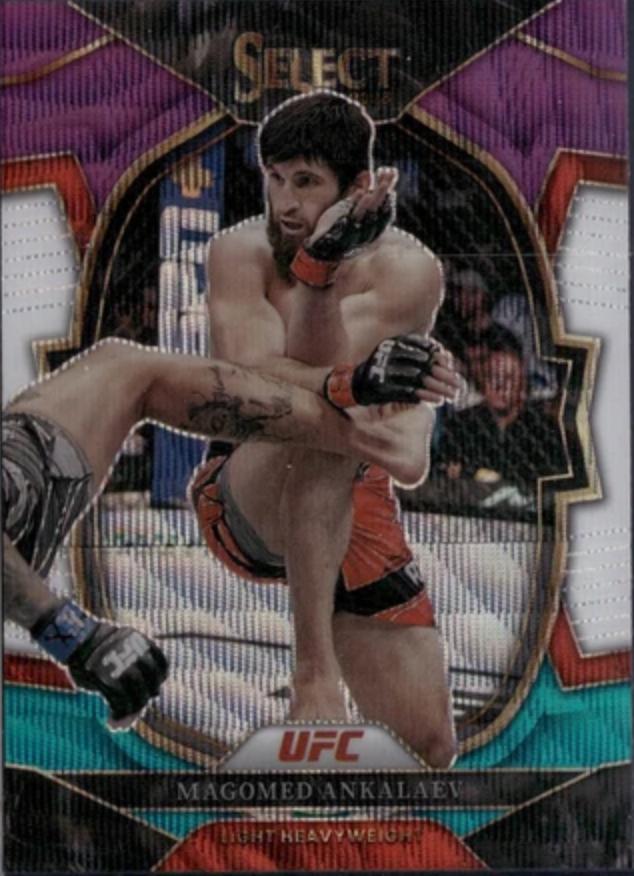 Magomed Ankalaev 2023 Panini Select UFC Concourse #39 Tri Color