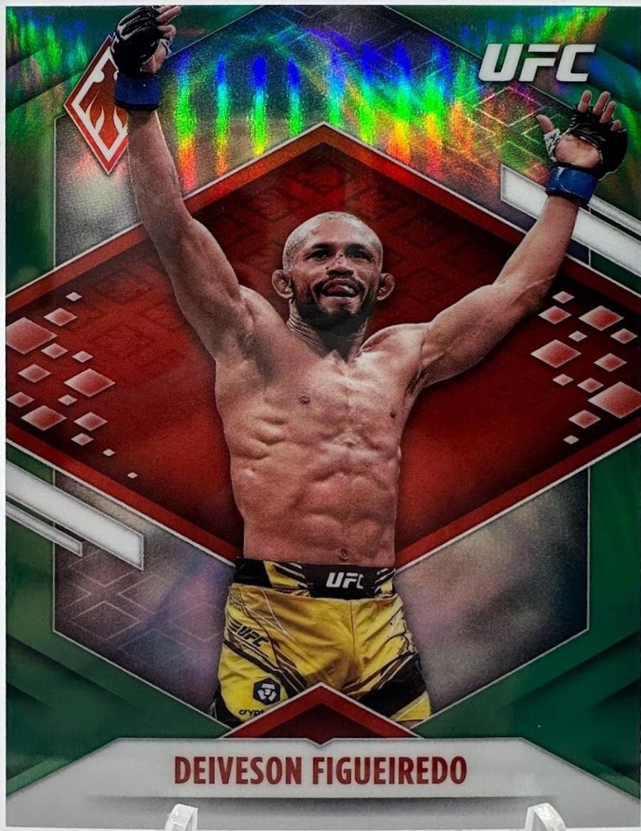 Deiveson Figueiredo 2022 Panini Chronicles UFC Base Phoenix #321 Green