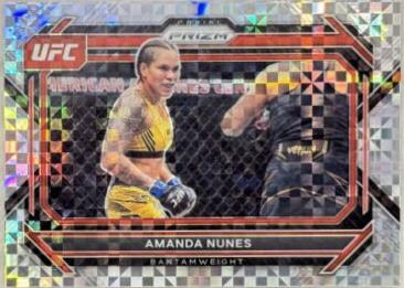 Amanda Nunes 2023 Panini Prizm UFC Base #66 Lucky Envelopes