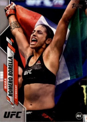 Mara Romero Borella 2020 Topps UFC Base #91 Rainbow Foil