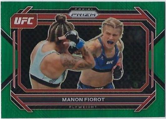 Manon Fiorot 2023 Panini Prizm UFC Base #95 Green