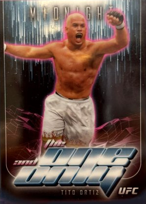 Tito Ortiz 2024 Topps Midnight UFC The One and Only #TO-13 Midnight