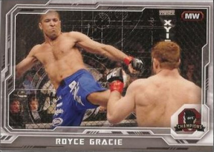 Royce Gracie 2014 Topps UFC Champions Base #1 Blue