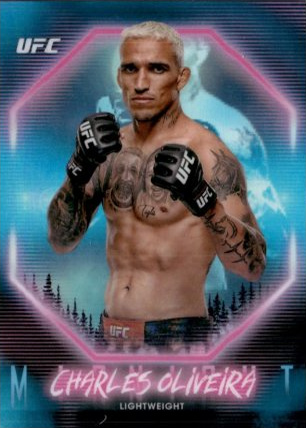 Charles Oliveira 2025 Topps Midnight UFC Base #74 Daybreak
