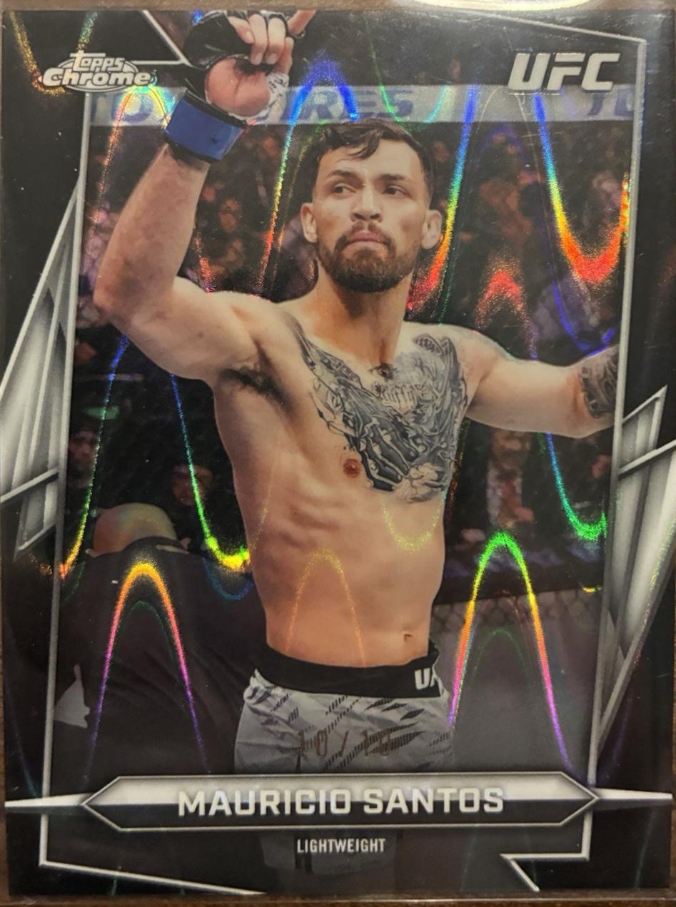 Mauricio Ruffy 2026 Topps Chrome UFC Base #178 Black Refractor