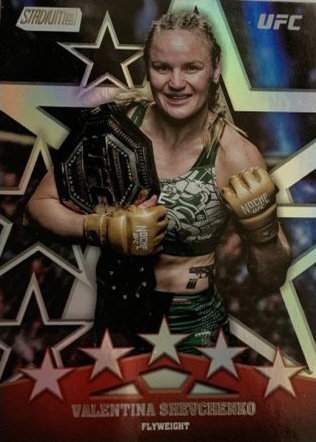 Valentina Shevchenko 2025 Topps Stadium Club UFC Special Forces #SF-10 Green