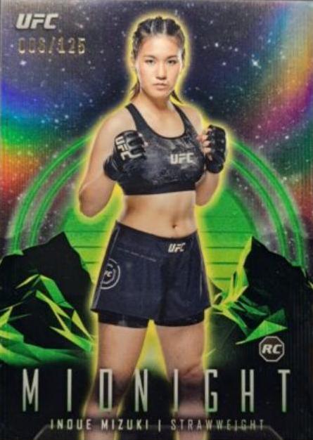 Inoue Mizuki 2024 Topps Midnight UFC Base #62 Morning