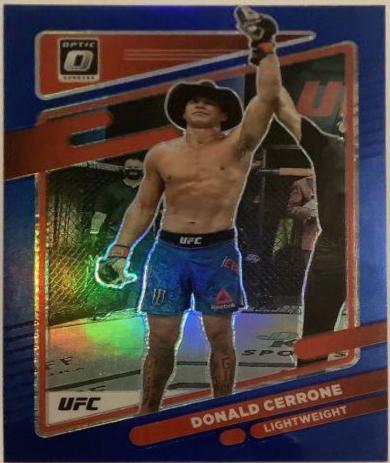 Donald Cerrone 2022 Panini Donruss Optic UFC Base #33 Blue