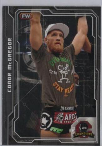 Conor McGregor 2014 Topps UFC Champions Base #32 Black