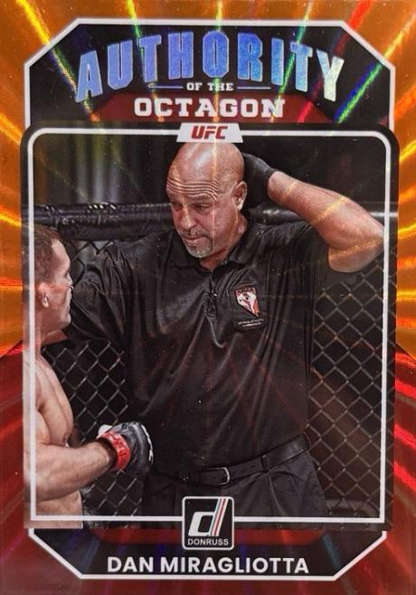 Dan Miragliotta 2023 Panini Donruss UFC Base #224 Orange Laser