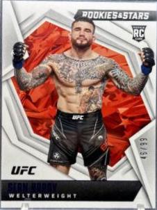 Sean Brady 2022 Panini Chronicles UFC Base Rookies and Stars #182 Blue
