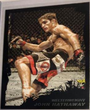 John Hathaway 2011 Topps UFC Moment of Truth Base #68 Onyx