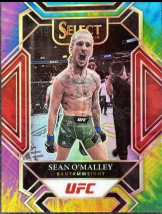 Sean O'Malley 2022 Panini Select UFC Mezzanine #364 Tie Dye