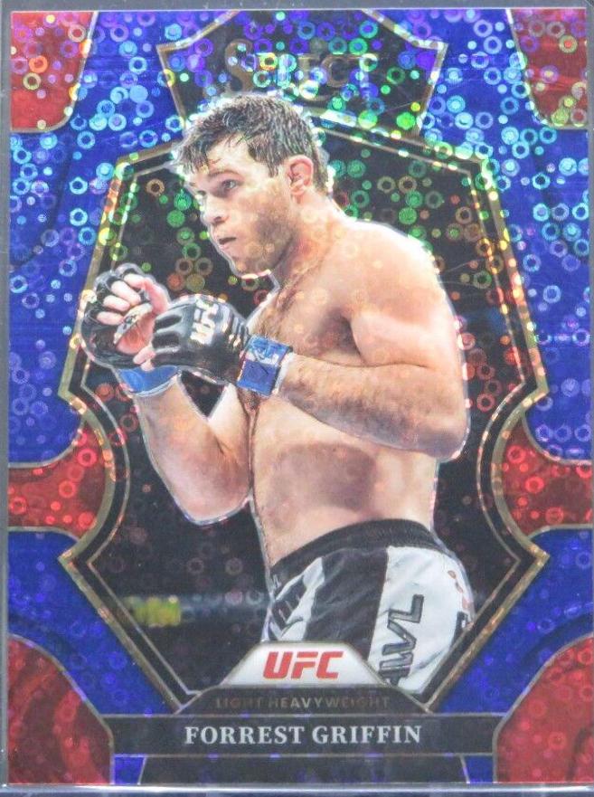 Forrest Griffin 2023 Panini Select UFC Octagonside #278 Blue Disco