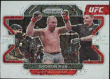 Mauricio Rua 2022 Panini Prizm UFC Base #86 White Sparkle