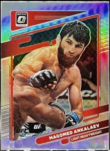 Magomed Ankalaev 2022 Panini Donruss Optic UFC Base #10 Holo