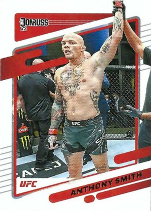 Anthony Smith 2022 Panini Donruss UFC Base #73 Blue