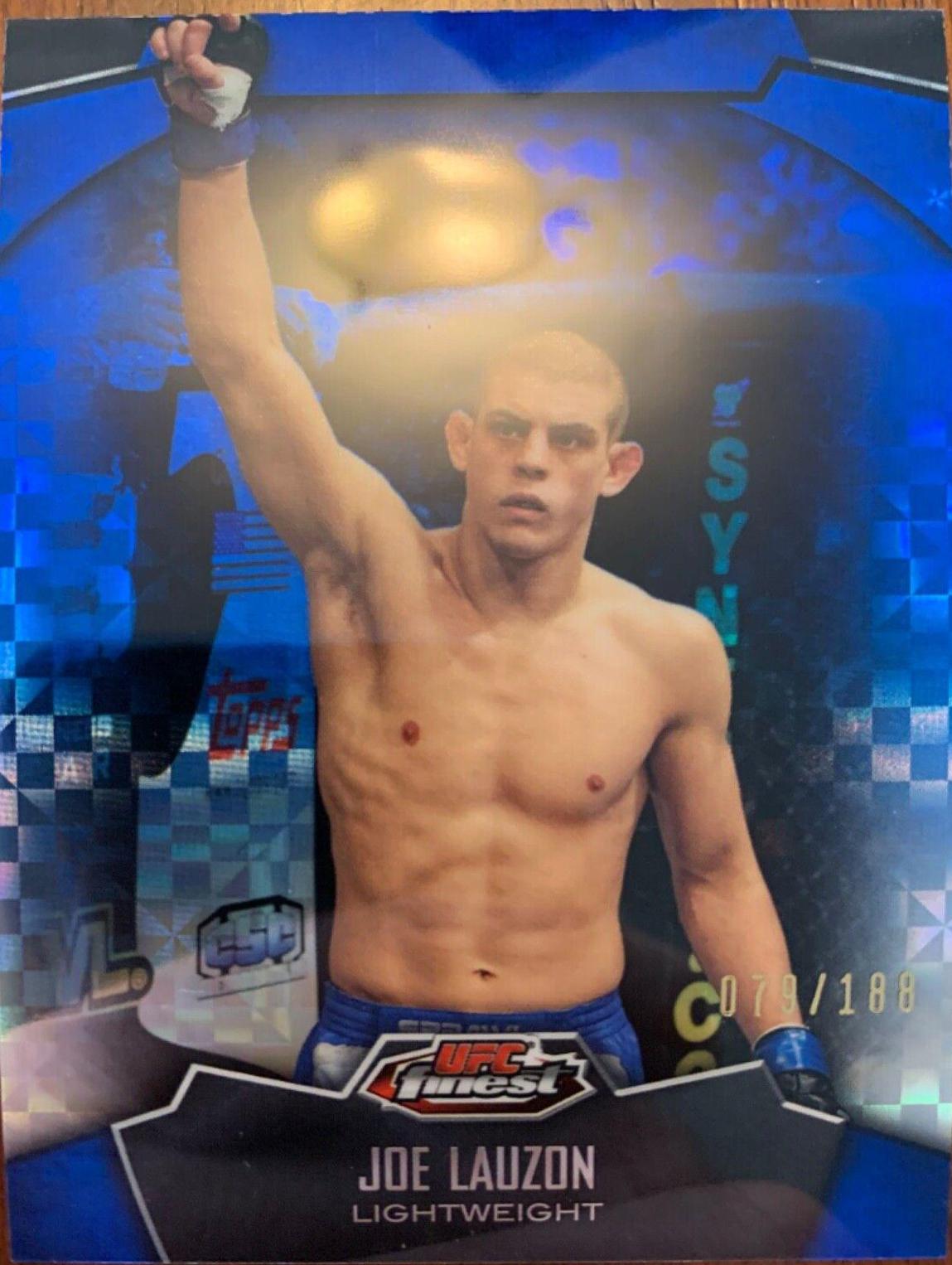 Joe Lauzon 2012 Topps Finest UFC Base #65 Xfractor