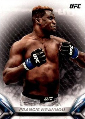 Francis Ngannou 2018 Topps UFC Knockout Base #84 SP