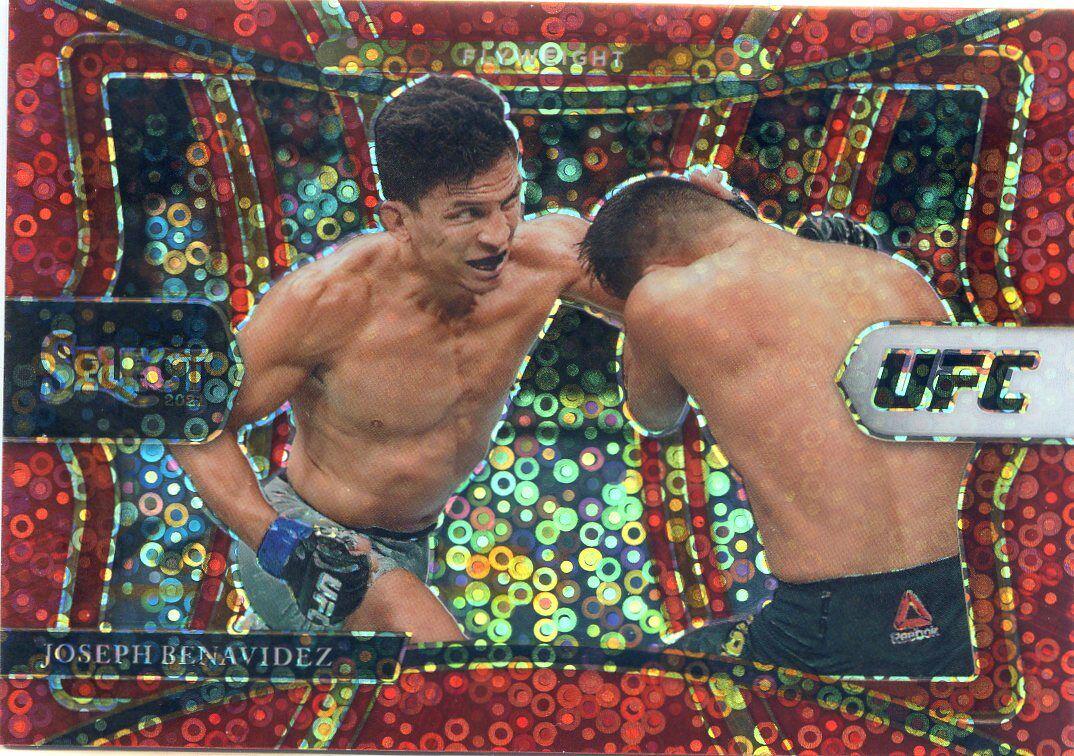 Joseph Benavidez 2021 Panini Select UFC Premier Level #146 Red Disco