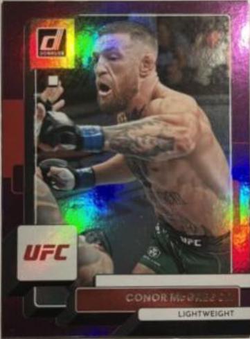 Conor McGregor 2023 Panini Donruss UFC Base #20 Purple Laser