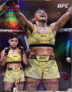 Iasmin Lucindo 2024 Topps Gold Label UFC Base Class III #75 Green